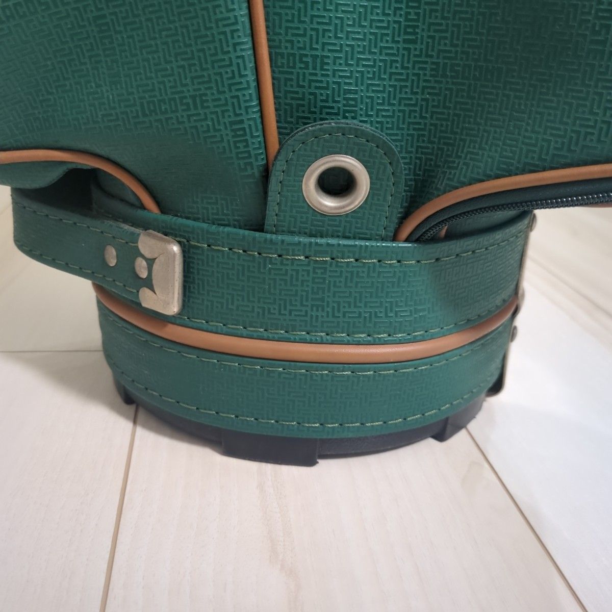 1時間限定価格 ラコステ (LACOSTE) キャディバッグ ロゴ総柄 1時間限定価格 ラコステ (LACOSTE) キャディバッグ ロゴ総柄
