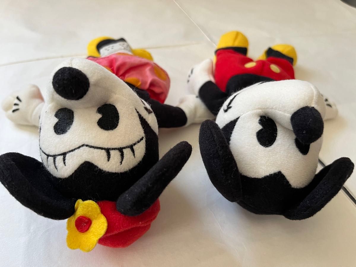 ディズニー ミッキーマウス ミニーマウス ぬいぐるみ レトロな ディズニー ミッキーマウス ミニーマウス ぬいぐるみ レトロな