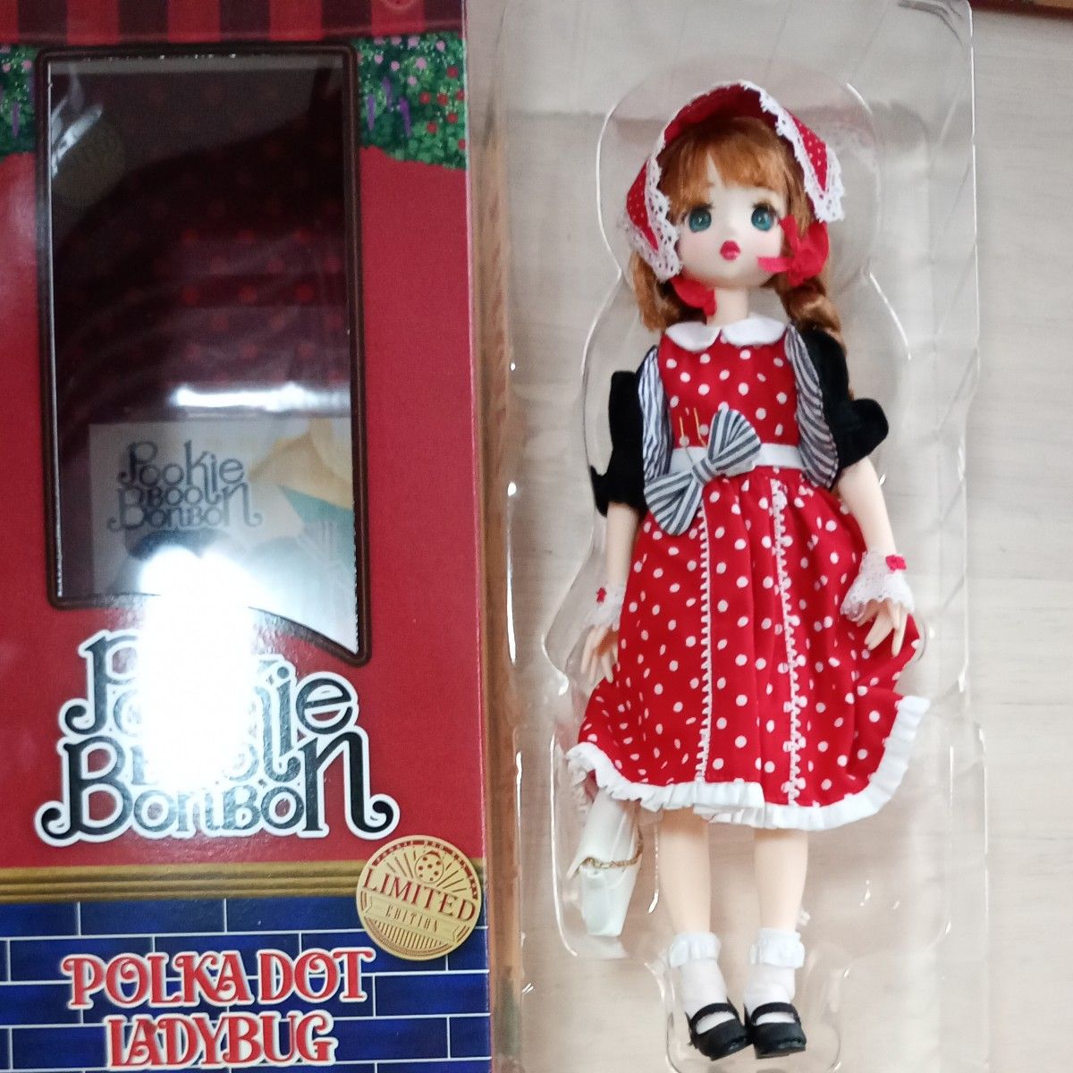 Pookie Boo BonBon/POLKA DOT LADYBUG LIMITED EDITION キノコ Pookie Boo BonBon/POLKA DOT LADYBUG LIMITED EDITION キノコ