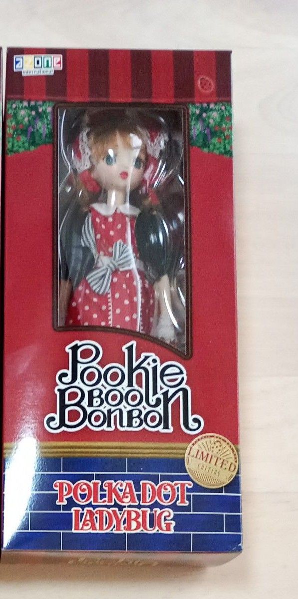 Pookie Boo BonBon/POLKA DOT LADYBUG LIMITED EDITION キノコ Pookie Boo BonBon/POLKA DOT LADYBUG LIMITED EDITION キノコ