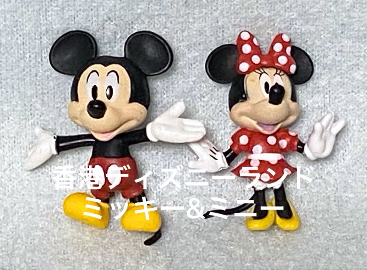 香港 ディズニーランド ミニフィギュア ミッキーマウス & ミニー 香港 ディズニーランド ミニフィギュア ミッキーマウス & ミニー