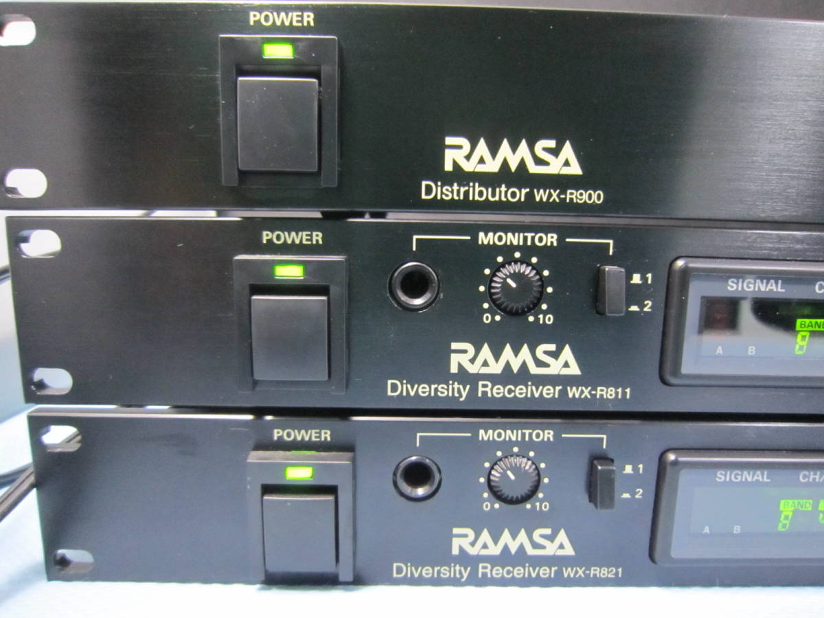 パナソニック Panasonic ダイバシティワイヤレス受信機 WX-R821*1台 WX