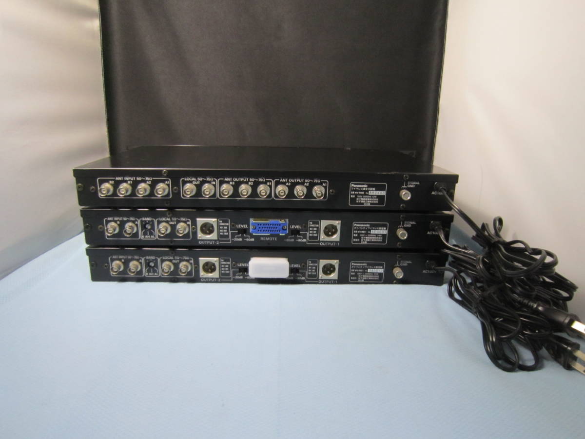 パナソニック Panasonic ダイバシティワイヤレス受信機 WX-R821*1台 WX