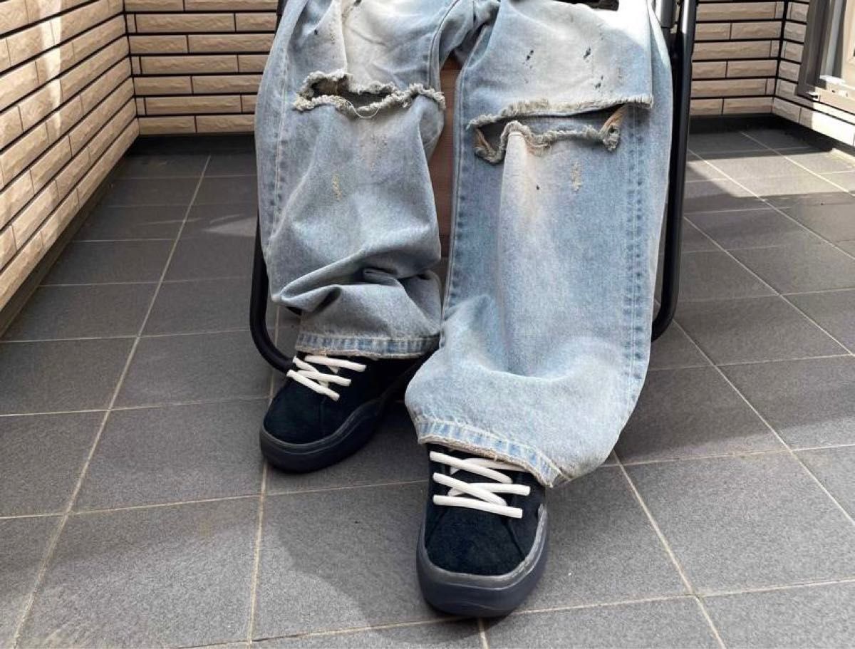 ERL vamps sneaker スエード スニーカー 27 5cm〜28cm アイドル ERL vamps sneaker スエード スニーカー 27 5cm〜28cm アイドル