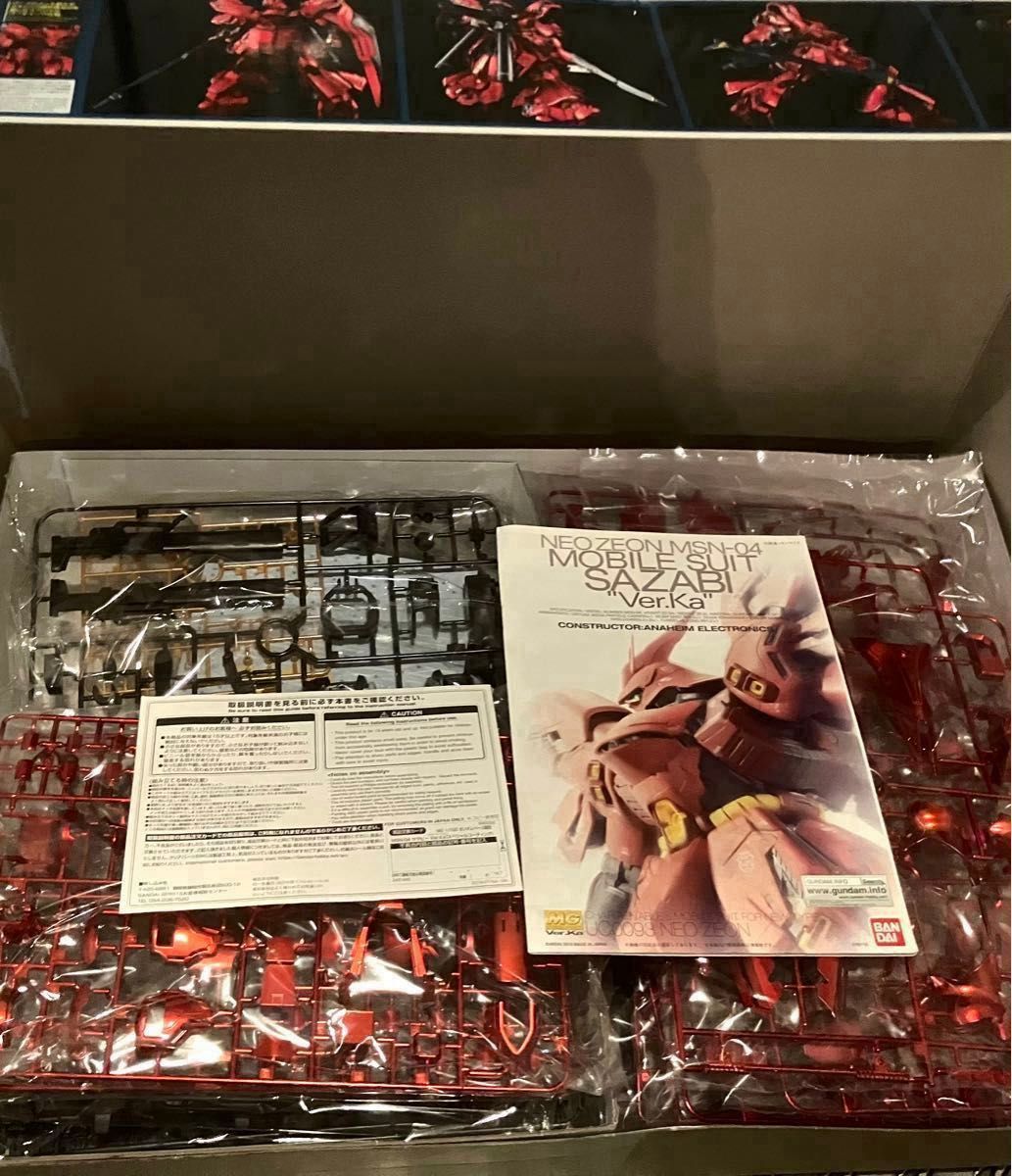 MG 1/100 ガンダムベース限定 MSN-04 サザビーVer Ka[スペシャル MG 1/100 ガンダムベース限定 MSN-04 サザビーVer Ka[スペシャル