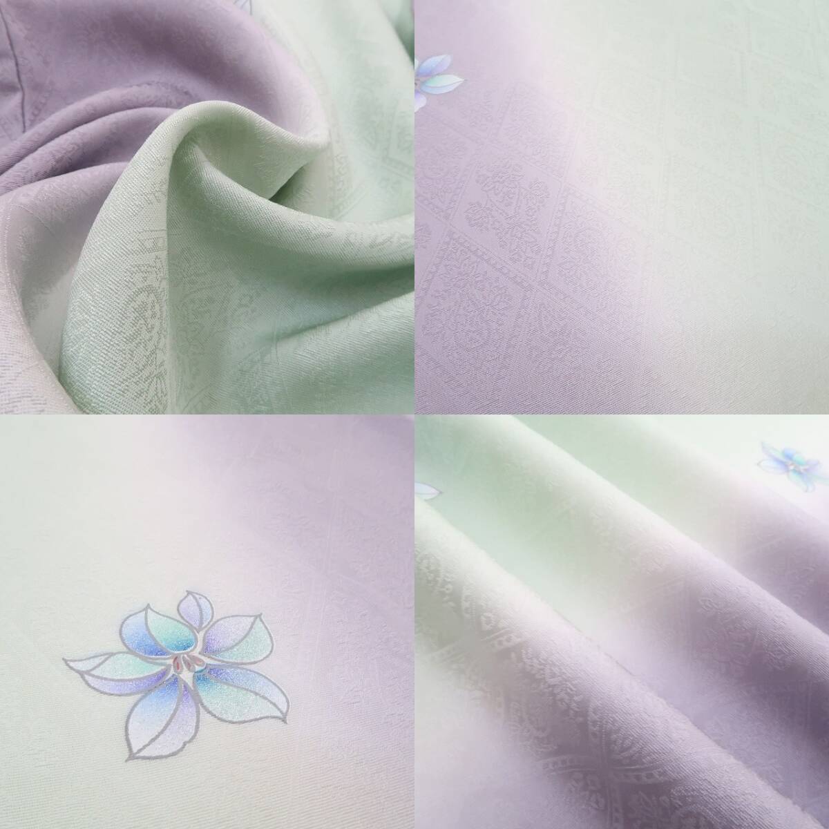 tomihisa 新品 河瀬満織物謹製 みつる帯 三眼蚕 縦暈し 着物