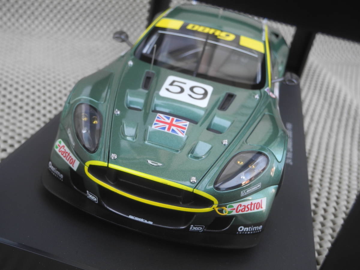  новый товар *1/18* Aston Martin DBR9 \'05ru* man #59 ( зеленый ) Auto Art AUTOart