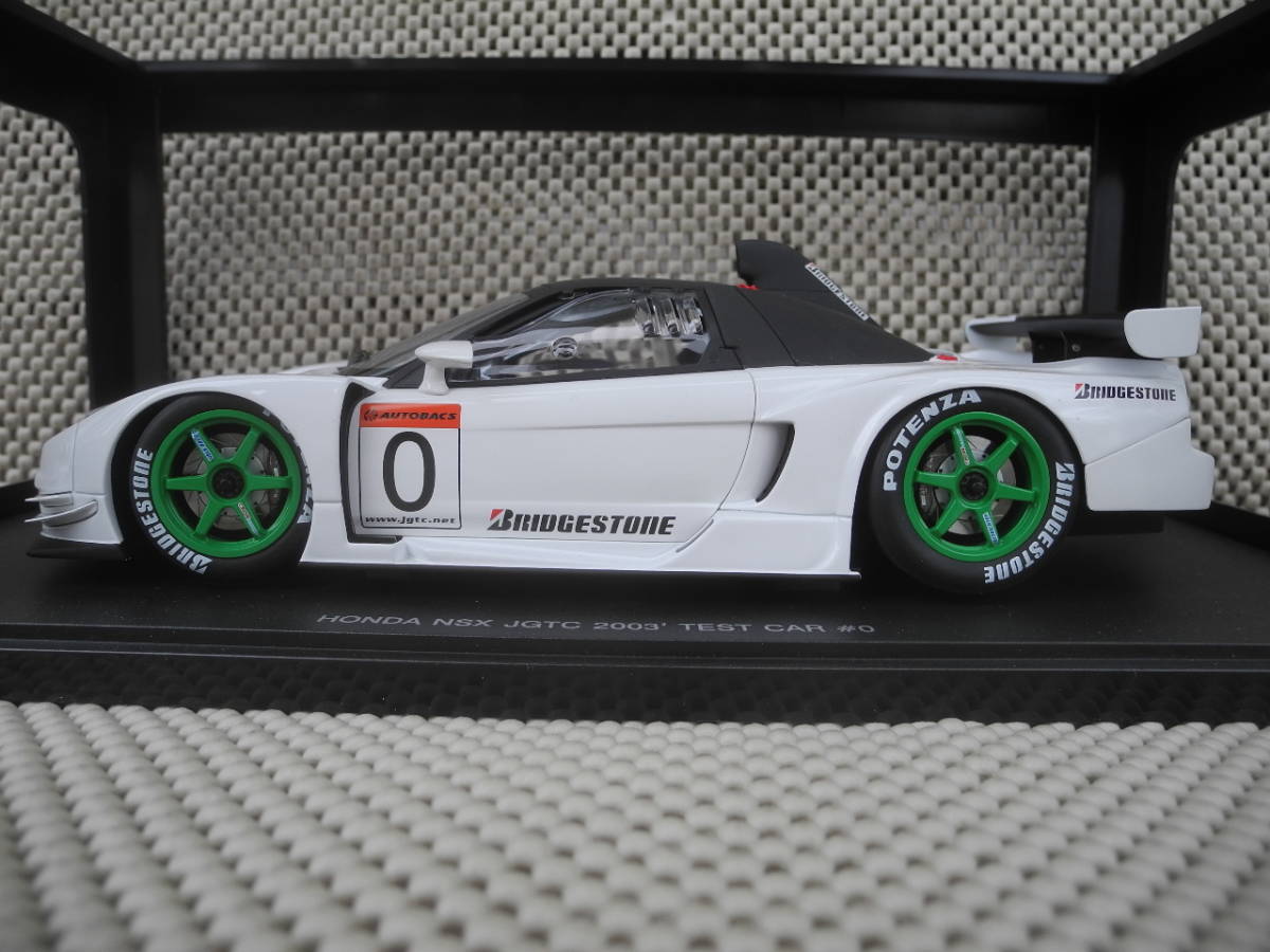 ヤフオク! - 新品 1/18 ホンダ NSX '03 JGTC テストカー #0 ( ヤフオク! - 新品 1/18 ホンダ NSX '03 JGTC テストカー #0 (