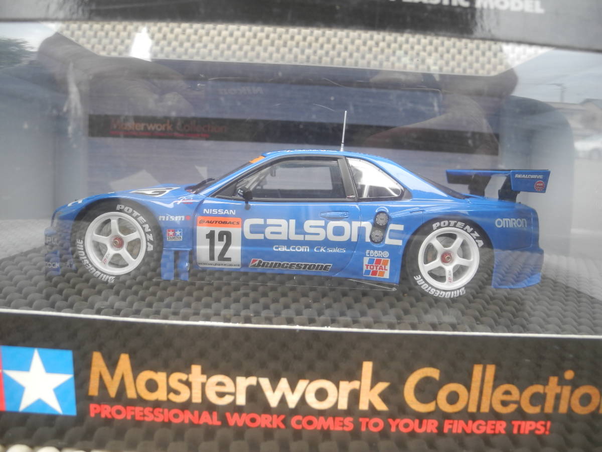 新品未開封☆タミヤ完成品1/24◎No.22 カルソニック スカイライン GT-R2003マスターワークコレクション 21022_画像2