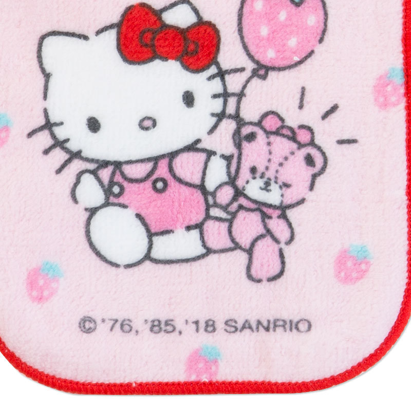 * стоимость доставки 84 иен * Sanrio * Hello Kitty половина маленький полотенце 2 шт. комплект * клубника 