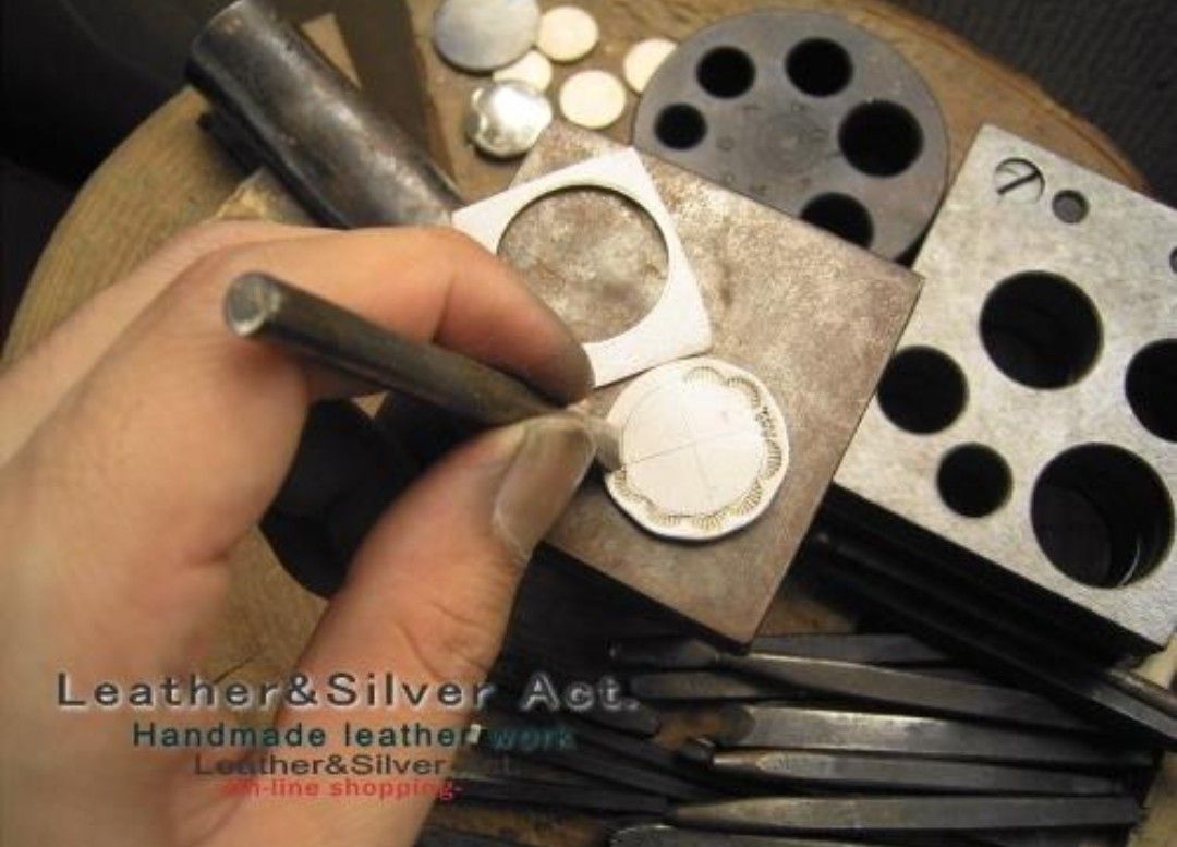 silver925 スタンプシルバーアポロコンチョ ハンドメイド silver925 スタンプシルバーアポロコンチョ ハンドメイド