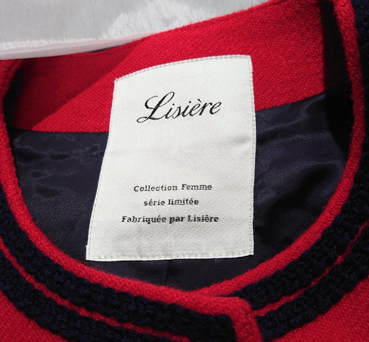 アパルトモン Lisiere リジェール22AW Tweed Jacket CREVACUORE アパルトモン Lisiere リジェール22AW Tweed Jacket CREVACUORE
