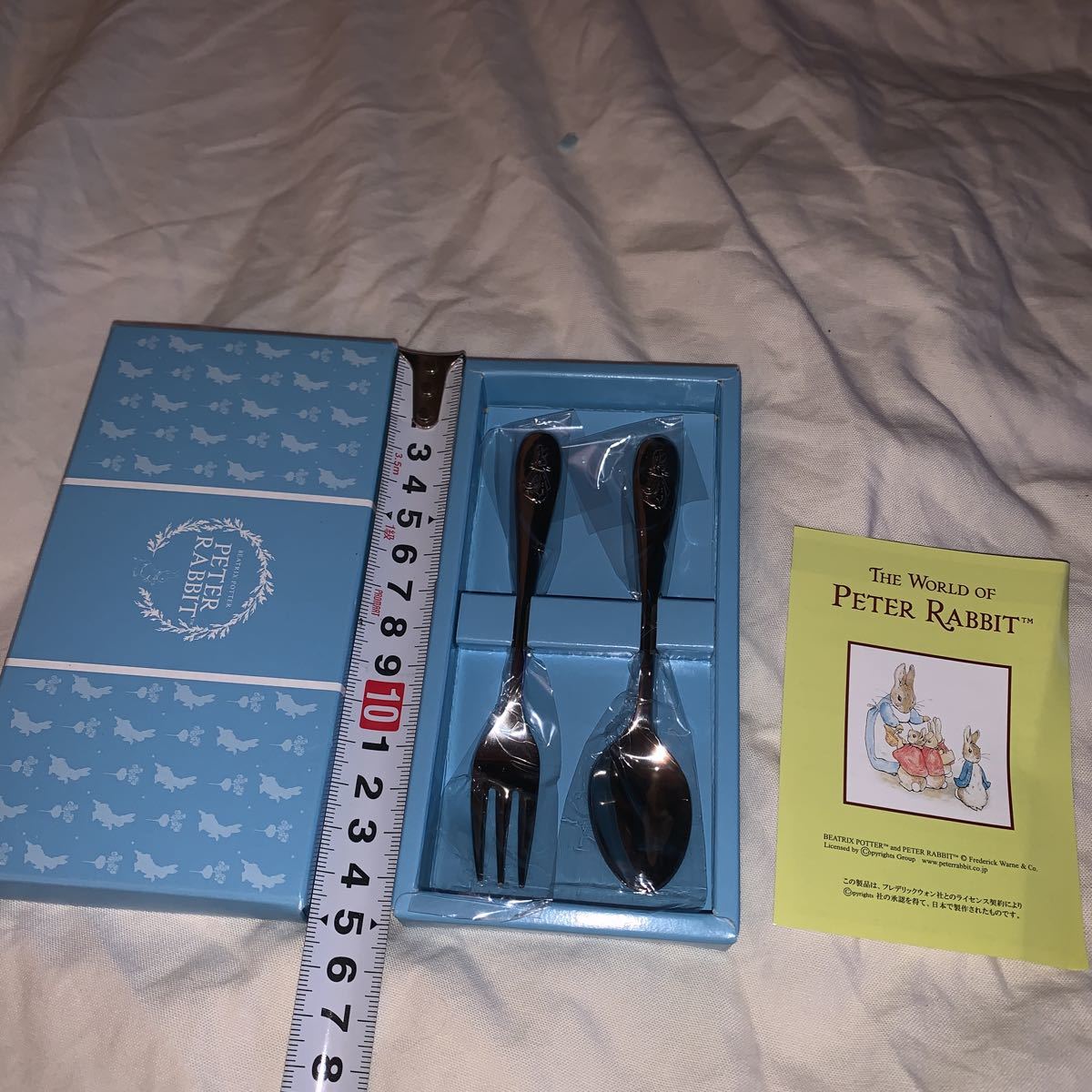  new goods *Peter Rabbit Peter Rabbit tea spoon & cake Fork 
