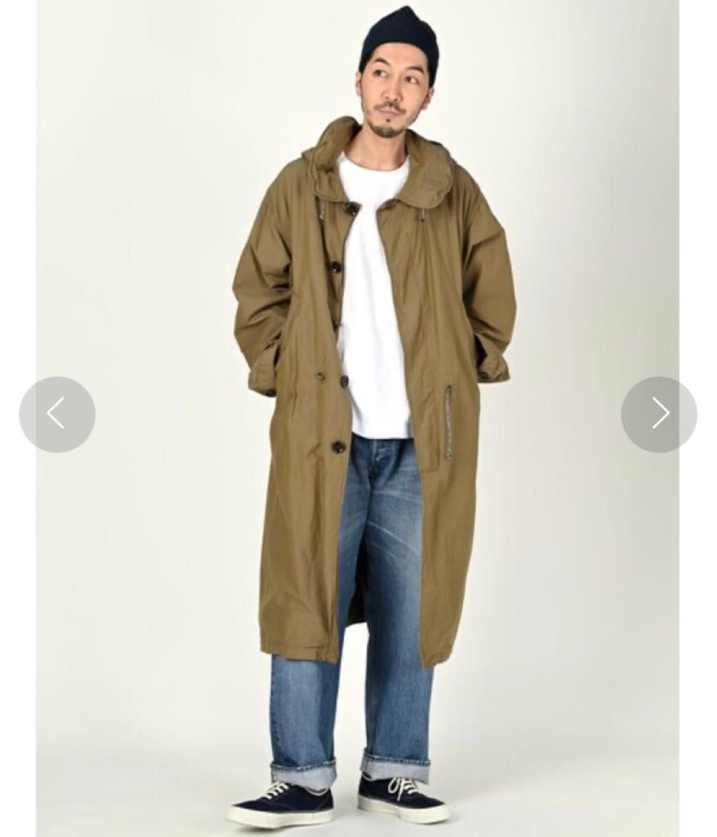 定価7 6万 45R ダンプ無双の908ダンボカラーコート カーキ2 定価7 6万 45R ダンプ無双の908ダンボカラーコート カーキ2