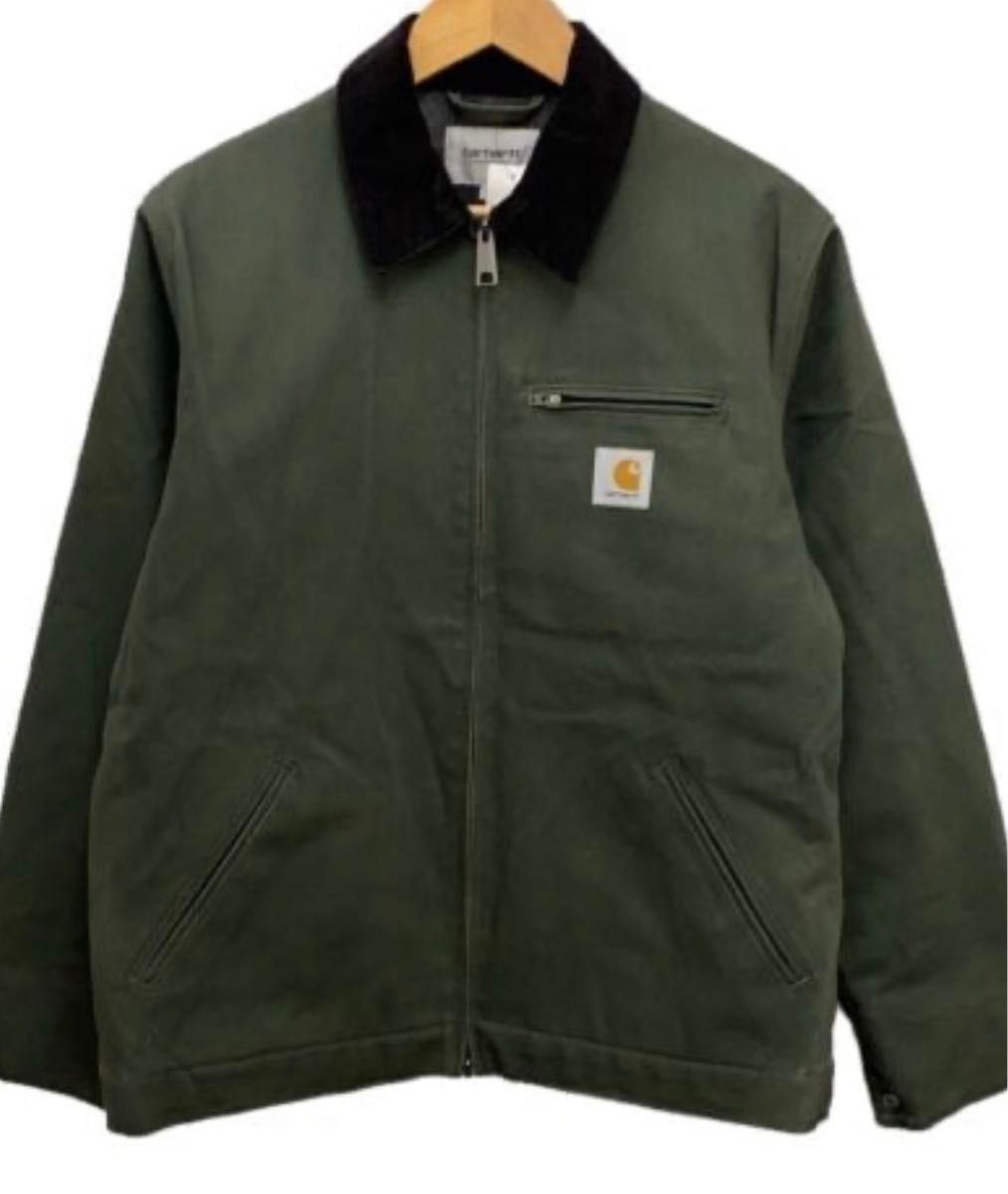 グリーン カーハート carhartt wip ダック デトロイトジャケット グリーン カーハート carhartt wip ダック デトロイトジャケット