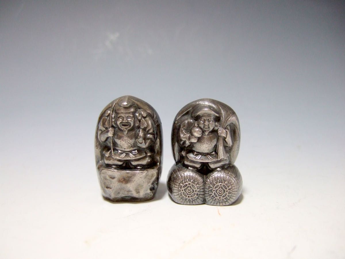 純銀 恵比寿 大黒 計192 5g SILVER 1000 造幣局製 置物|Yahoo 純銀 恵比寿 大黒 計192 5g SILVER 1000 造幣局製 置物|Yahoo