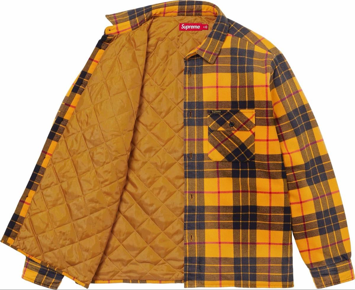 Supreme Quilted Plaid Shirt Supreme Quilted Plaid Shirt