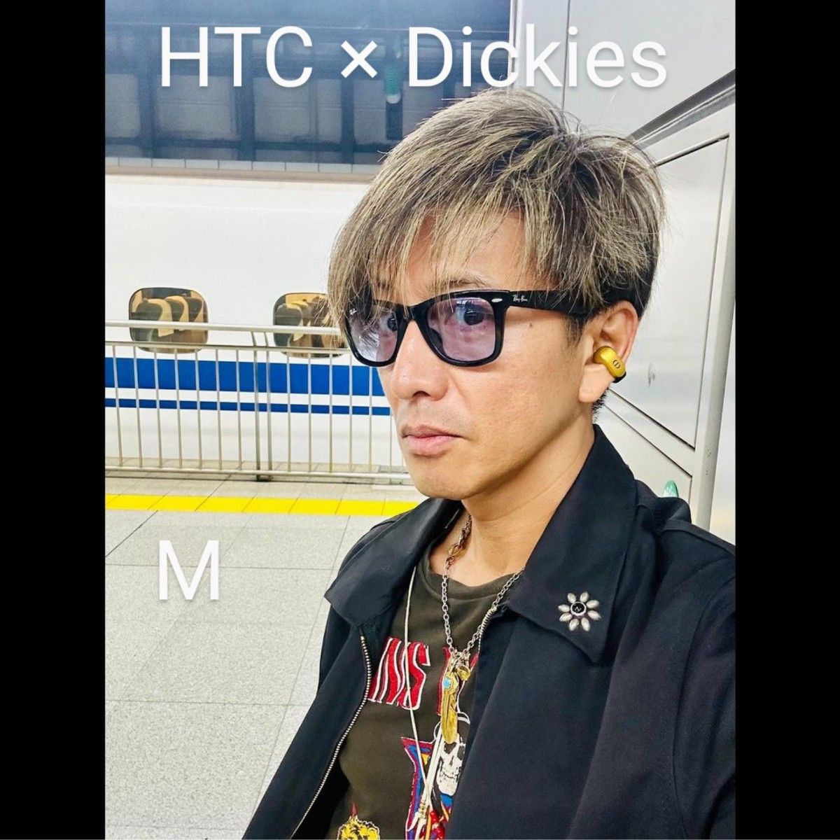 超希少 キムタク着用 HTC × Dickies コラボ ブルゾン M 木村拓哉 超希少 キムタク着用 HTC × Dickies コラボ ブルゾン M 木村拓哉