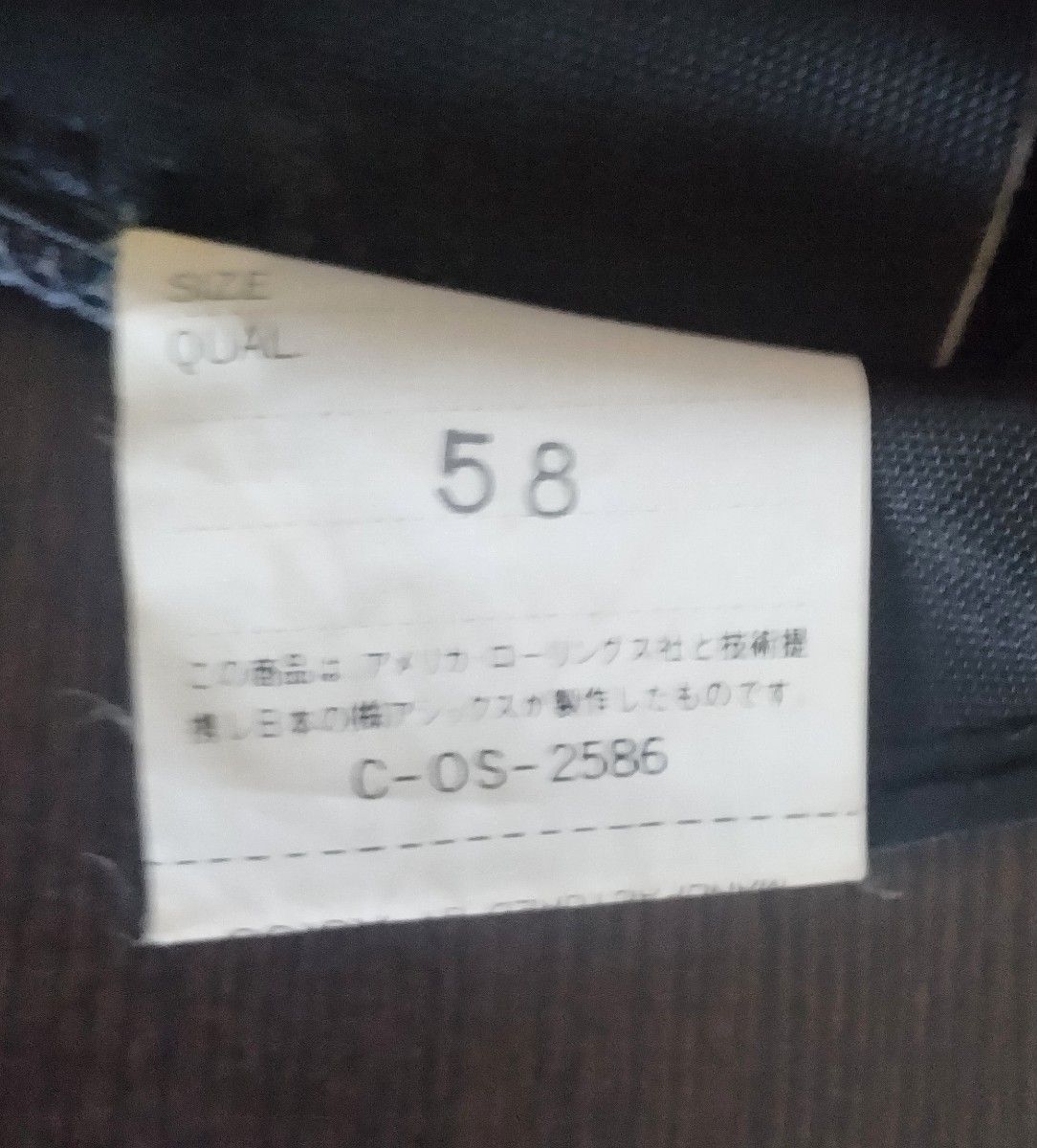 実使用】近鉄 バファローズ 平野 キャップ 帽子 ローリングス 58 実使用】近鉄 バファローズ 平野 キャップ 帽子 ローリングス 58