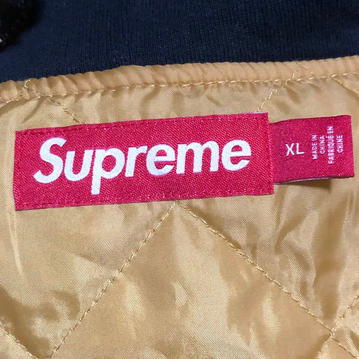 Supreme シュプリーム レオパード 刺繍ロゴ入り ジャケット 生地 Supreme シュプリーム レオパード 刺繍ロゴ入り ジャケット 生地