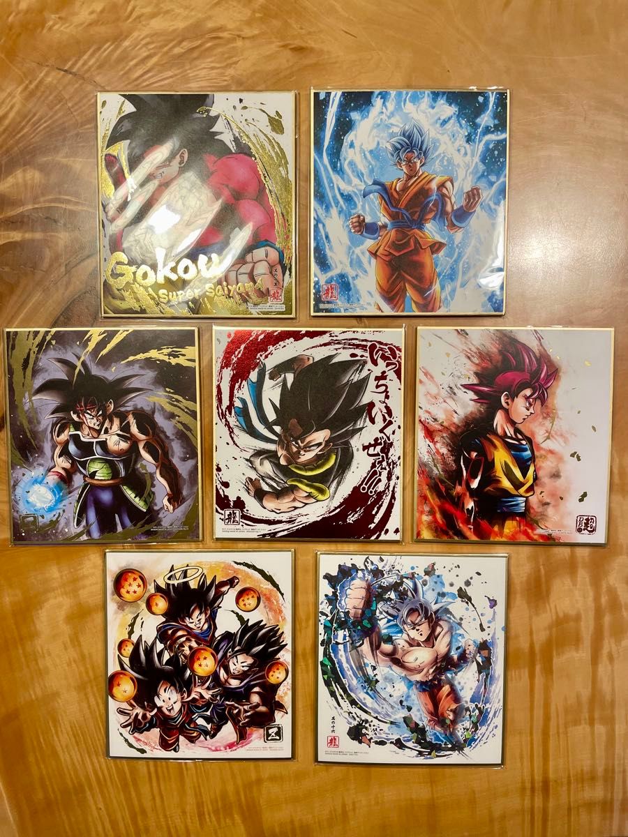 ドラゴンボール 色紙 ドラゴンボール 色紙 デザイン DRAGON BALL ドラゴンボール 色紙