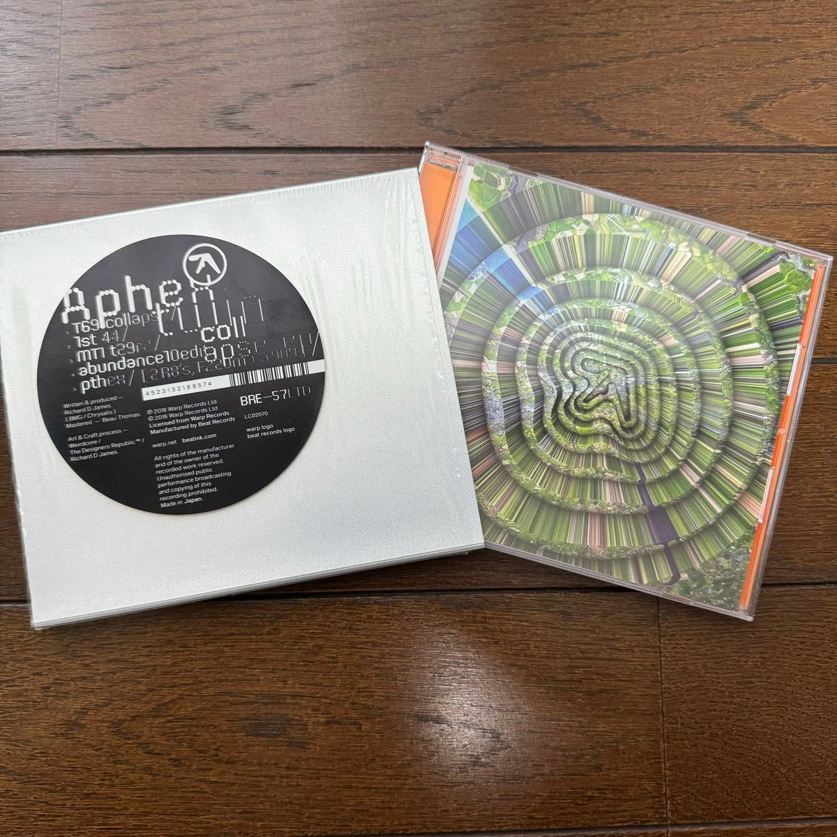 Aphex Twin Collapse EP CD 初回限定盤 特典ステッカー|Yahoo Aphex Twin Collapse EP CD 初回限定盤 特典ステッカー|Yahoo