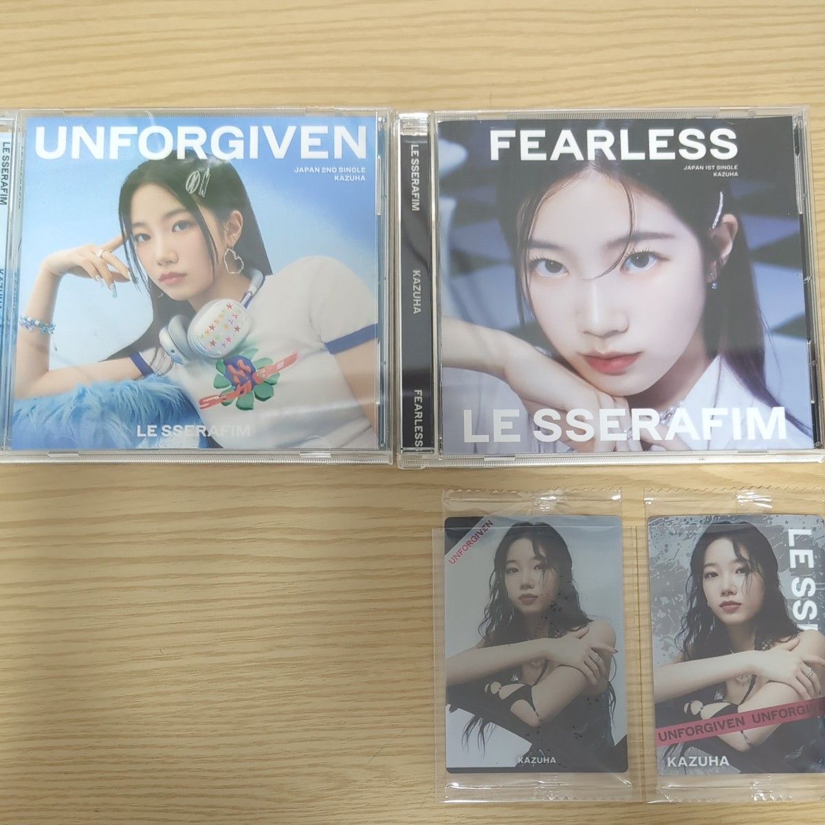 ルセラフィム LE SSERAFIM カズハ KAZUHA FEARLESS UNFORGIVEN 