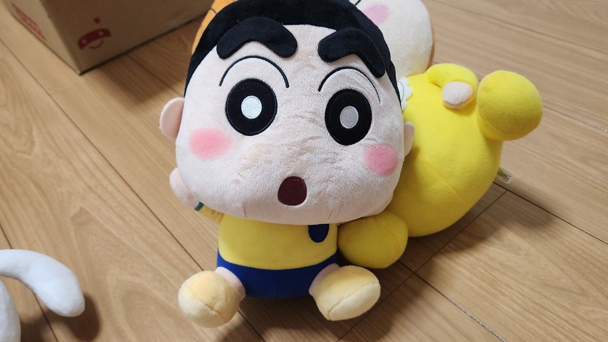 クレヨンしんちゃん ぬいぐるみ しんちゃん ひまわり シロ