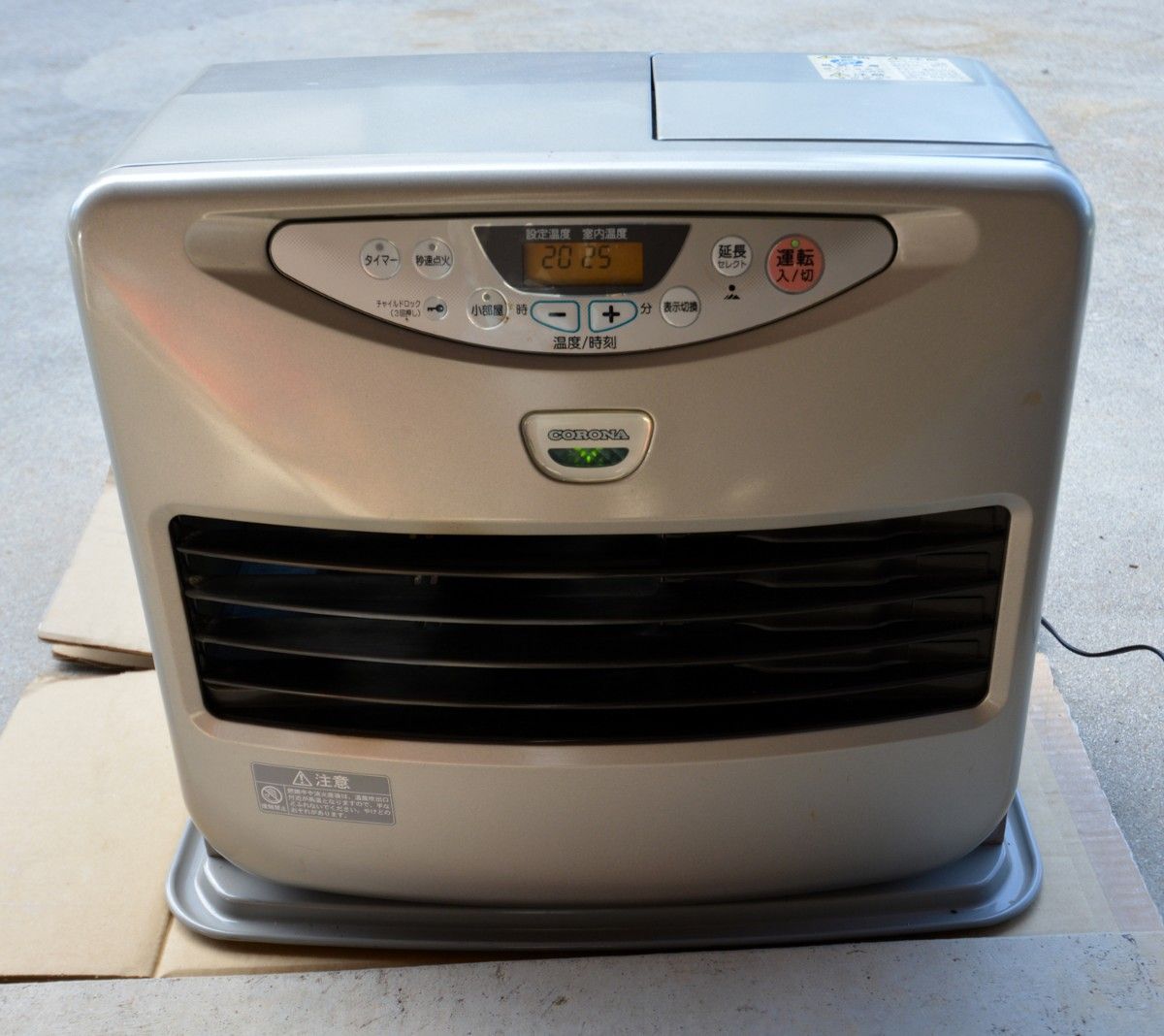 最大15%OFFクーポン 石油ファンヒーター CORONA 7.2L大容量タンク 2009年製 FH-E469BY ファンヒーター