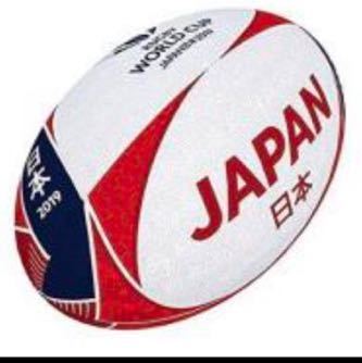 ラグビー ワールドカップ ラグビーボール 5号球 ギルバート製 RWC 2019 フラッグボール サポーターボール 新品 日本代表 完売商品 着払い