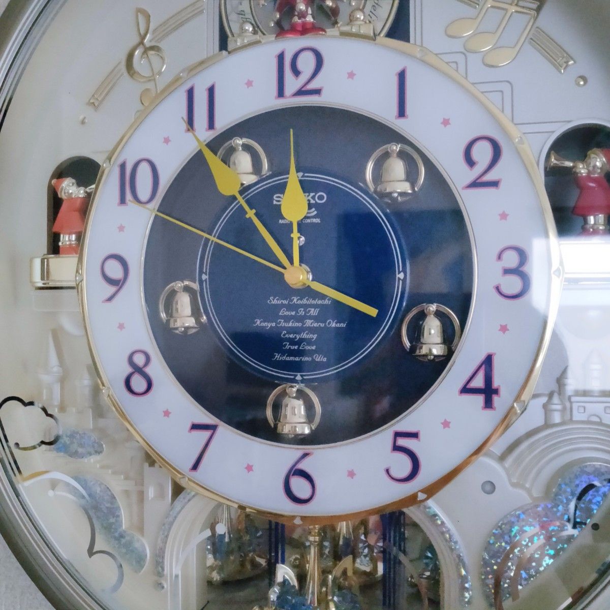 訳あり 動作品 SEIKO セイコー ウェーブシンフォニー 壁掛け時計 訳あり 動作品 SEIKO セイコー ウェーブシンフォニー 壁掛け時計
