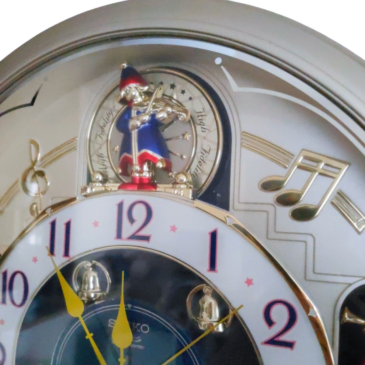訳あり 動作品 SEIKO セイコー ウェーブシンフォニー 壁掛け時計 訳あり 動作品 SEIKO セイコー ウェーブシンフォニー 壁掛け時計