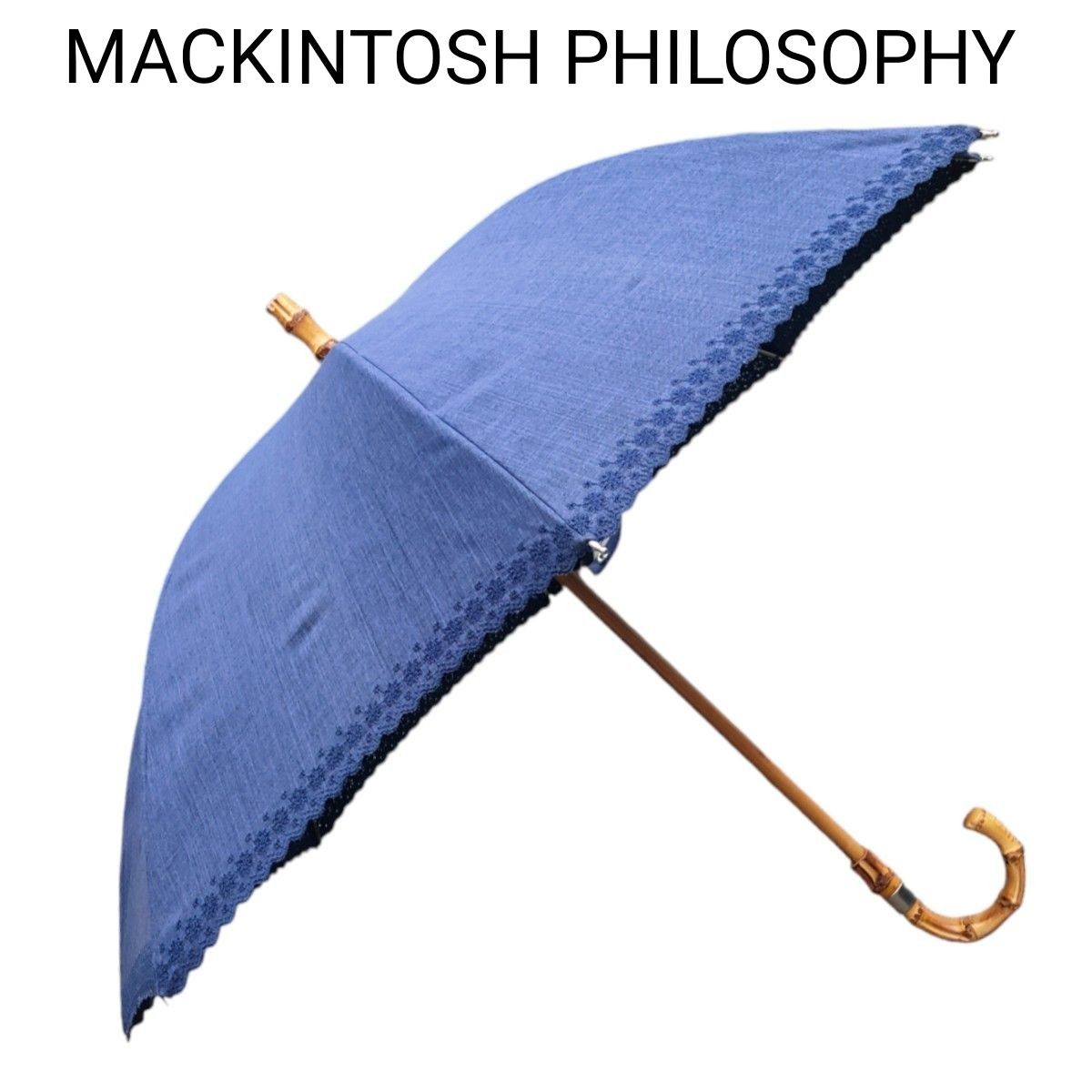 【新品】MACKINTOSH PHILOSOPHY 水色 UVカット 傘 新品】MACKINTOSH PHILOSOPHY 水色 UVカット 傘