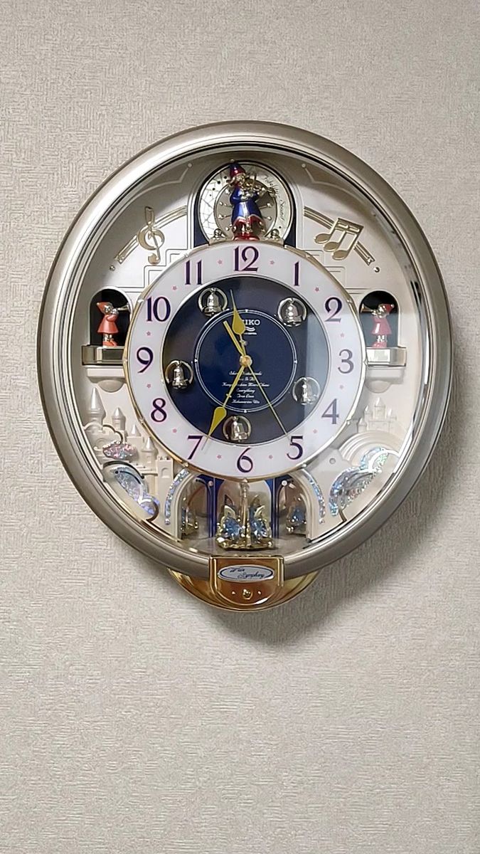 訳あり 動作品 SEIKO セイコー ウェーブシンフォニー 壁掛け時計 訳あり 動作品 SEIKO セイコー ウェーブシンフォニー 壁掛け時計