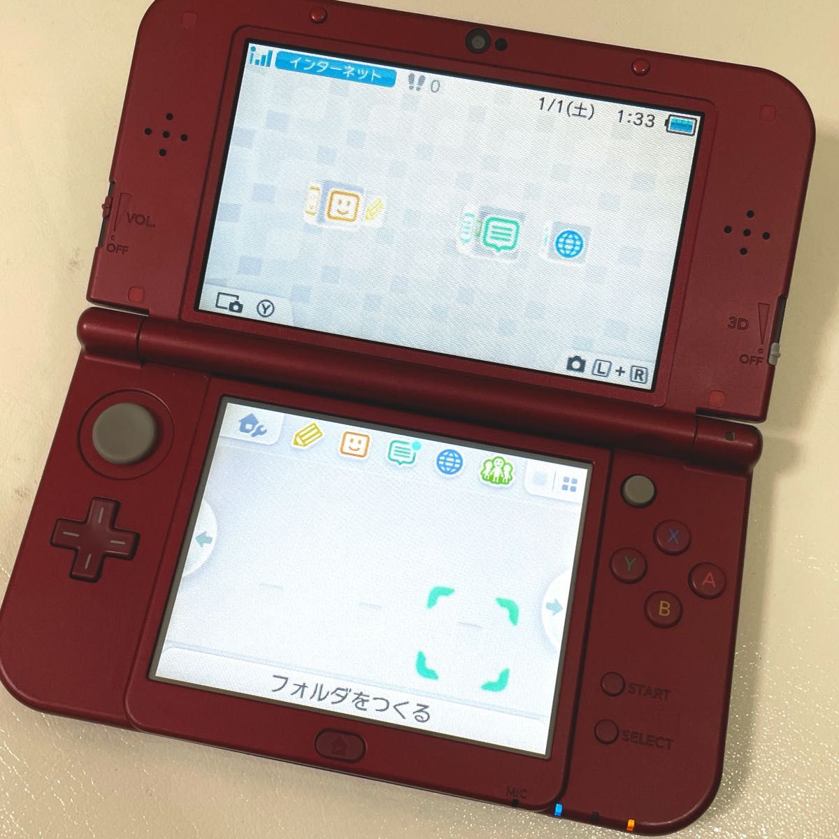 Newニンテンドー3DS LL メタリックレッド 本体 Nintendo 赤 Newニンテンドー3DS LL メタリックレッド 本体 Nintendo 赤