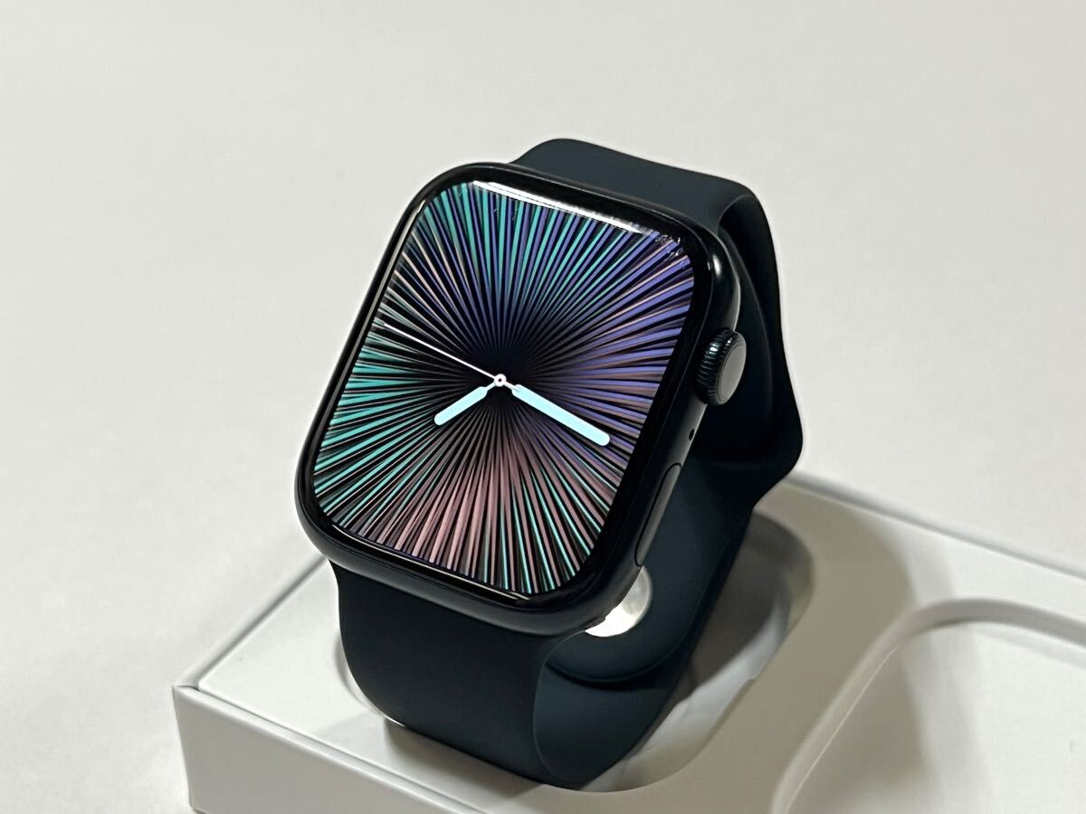 ★ 即決 送料無料 ★ Apple Watch Series 8 45mm アップルウォッチ シリーズ8 ミッドナイト アルミニウム GPS 新品社外バンド付き ★ 即決 送料無料 ★ Apple Watch Series 8 45mm アップルウォッチ シリーズ8 ミッドナイト アルミニウム GPS 新品社外バンド付き