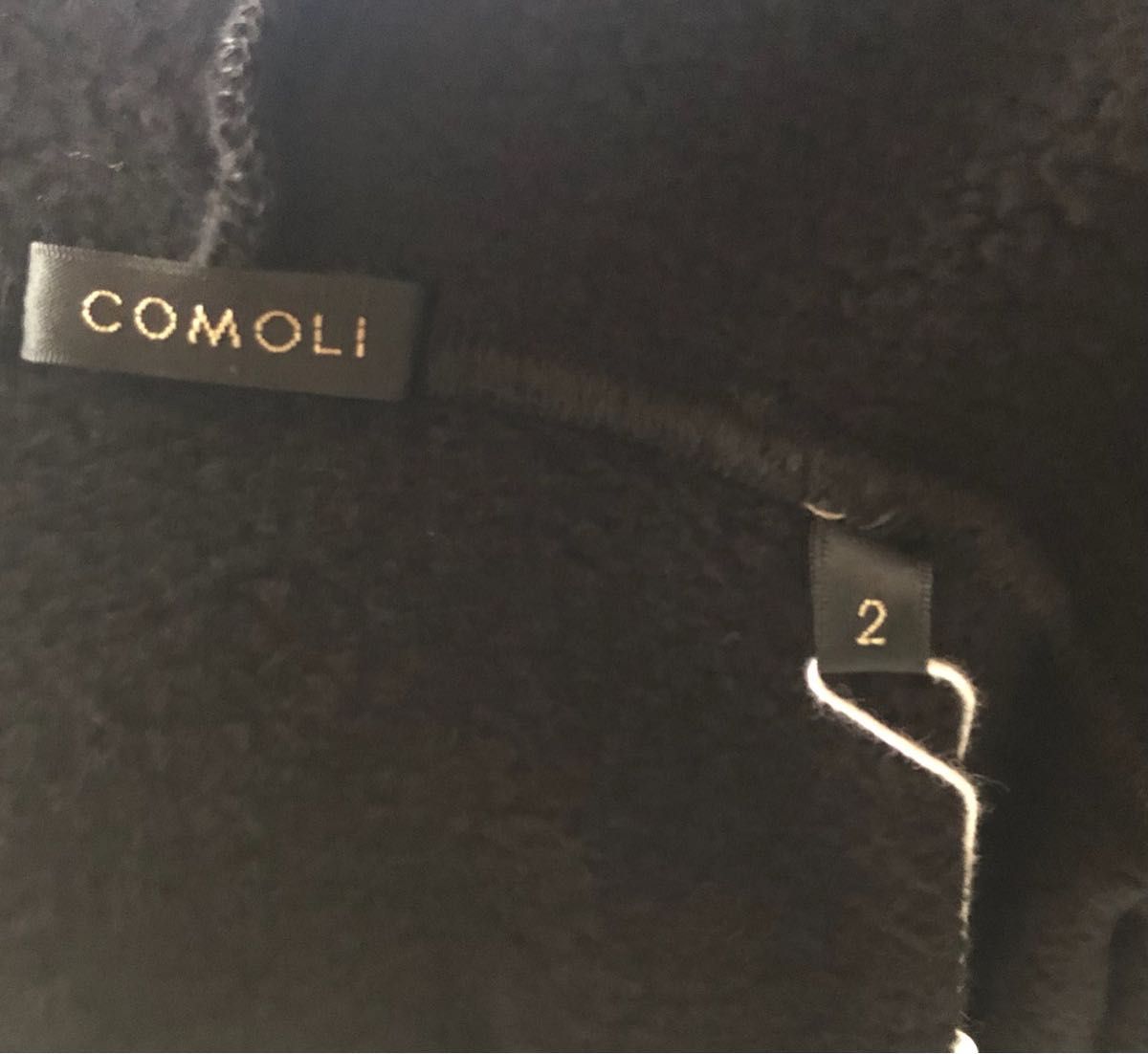 COMOLI 24AW コットン裏毛 ジップパーカ 2 A03-05001 黒|Yahoo COMOLI 24AW コットン裏毛 ジップパーカ 2 A03-05001 黒|Yahoo
