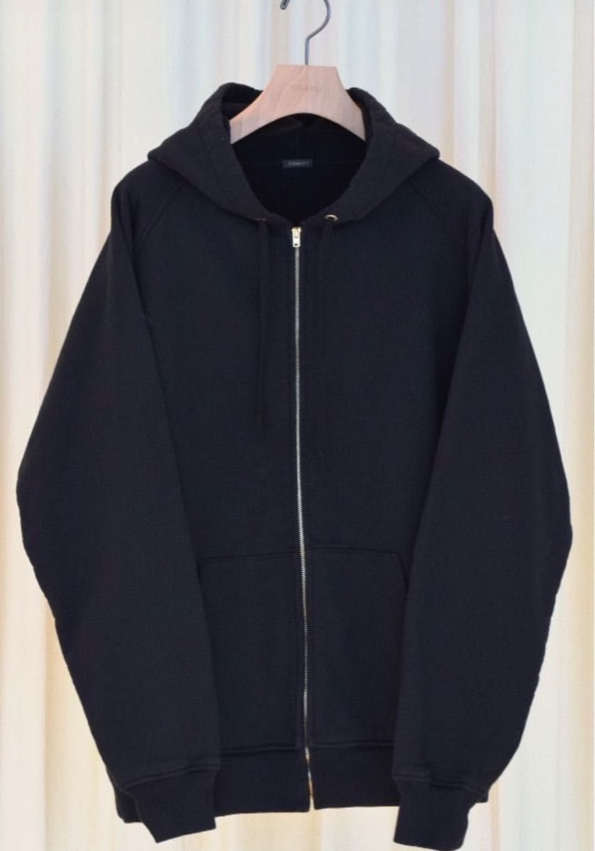 COMOLI 24AW コットン裏毛 ジップパーカ 2 A03-05001 黒|Yahoo COMOLI 24AW コットン裏毛 ジップパーカ 2 A03-05001 黒|Yahoo