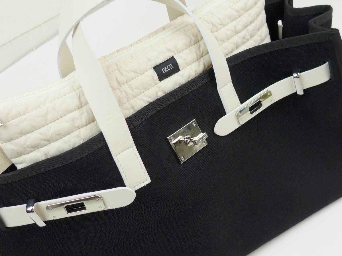DECOLLTE accessory デコルテアクセサリー 24SS完売 canvas BAG DECOLLTE accessory デコルテアクセサリー 24SS完売 canvas BAG