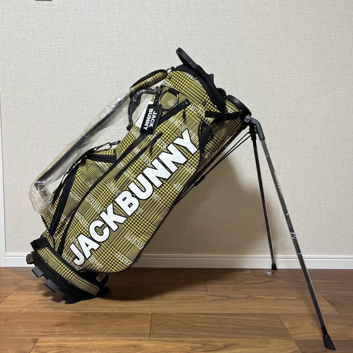 新品未使用】ジャックバニー 親子キャディバッグ セルフスタンド 新品未使用】ジャックバニー 親子キャディバッグ セルフスタンド