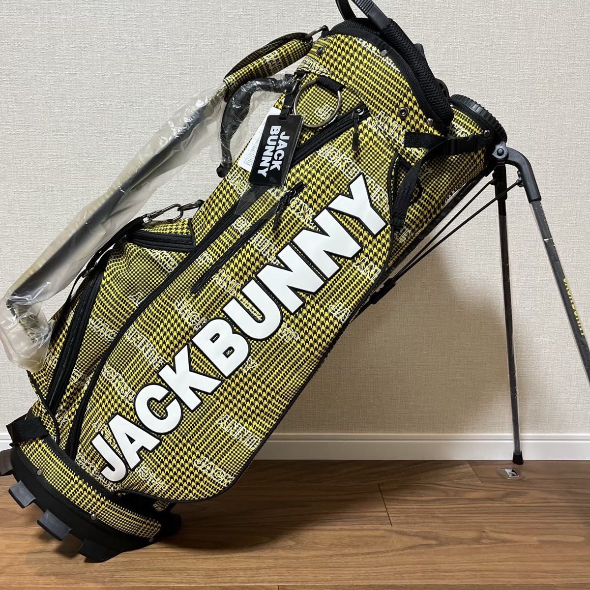 新品未使用】ジャックバニー 親子キャディバッグ セルフスタンド 新品未使用】ジャックバニー 親子キャディバッグ セルフスタンド
