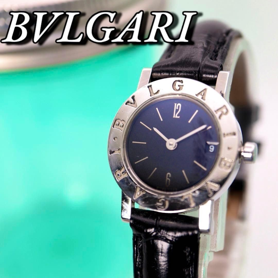 良品 BVLGARI デイト ラウンド シルバー レディース腕時計 863 良品 BVLGARI デイト ラウンド シルバー レディース腕時計 863