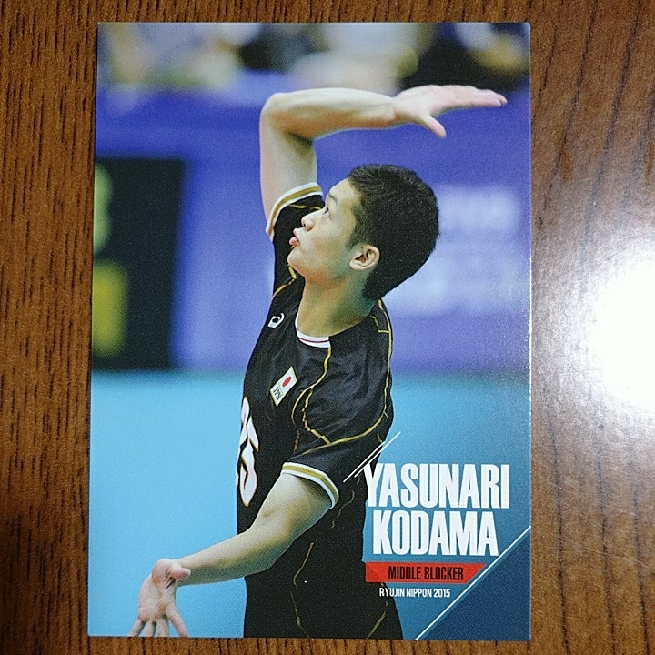 兒玉康成全日本男子バレーボール龍神NIPPON2015 公式トレーディング