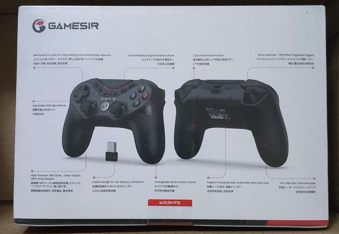 GameSir Tarantula Pro T3 PRO ワイヤレス PC コントローラー GameSir Tarantula Pro T3 PRO ワイヤレス PC コントローラー