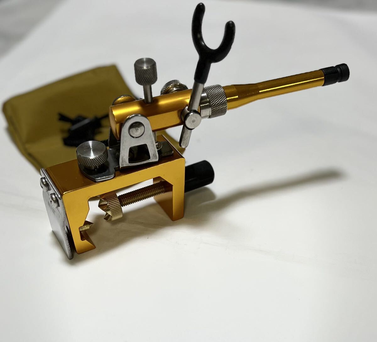 新品未使用 ヘラブナ用金属万力 ヘラ万力 砲台 スノーピーク 新品未使用 ヘラブナ用金属万力 ヘラ万力 砲台 スノーピーク