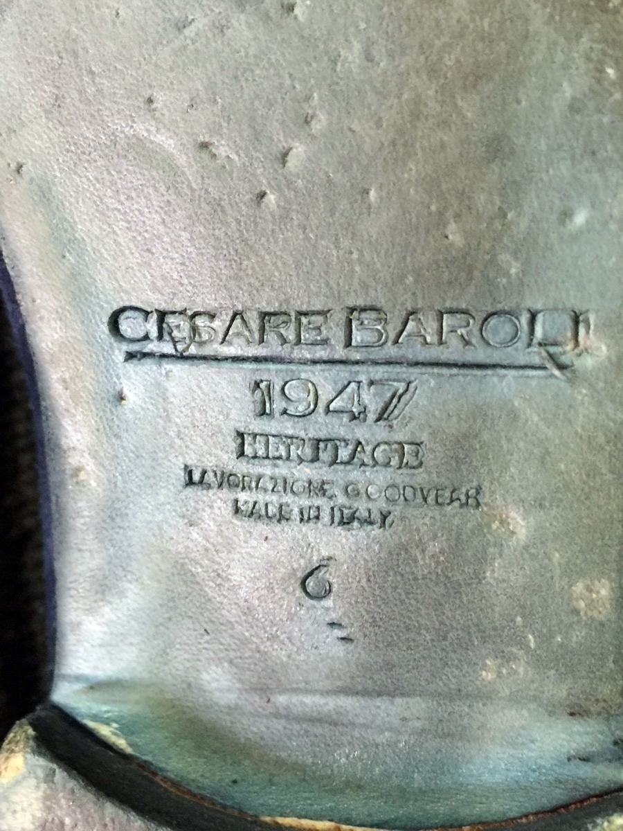 最新人気 セセア・バロリ(cesare 25㎝) ローファー(MEN baroli)1947