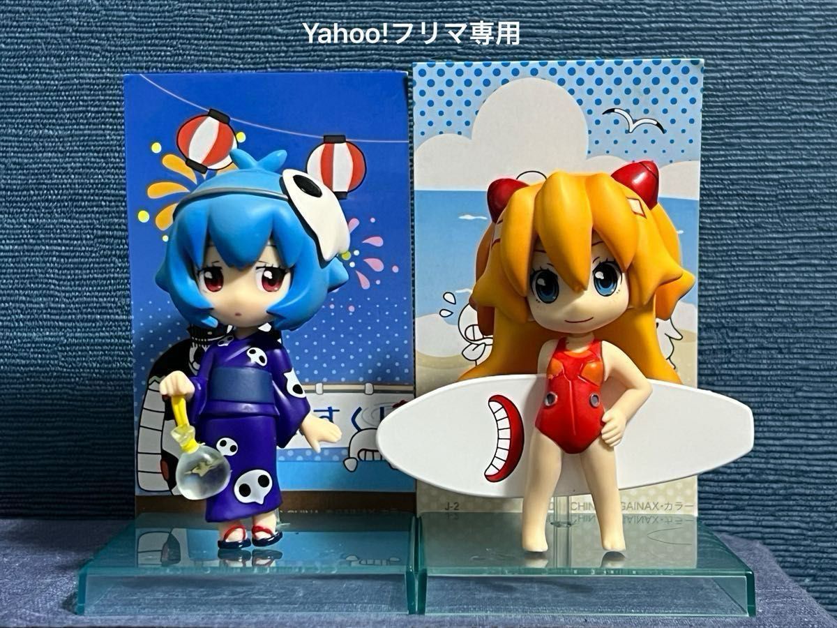 エヴァンゲリオン ぷちえヴぁ レイ アスカ マリ フィギュア3体 エヴァンゲリオン ぷちえヴぁ レイ アスカ マリ フィギュア3体