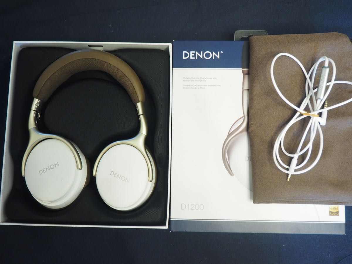 DENON AH- D1200 ホワイト 白 有線 ヘッドホン デノン|Yahoo DENON AH- D1200 ホワイト 白 有線 ヘッドホン デノン|Yahoo