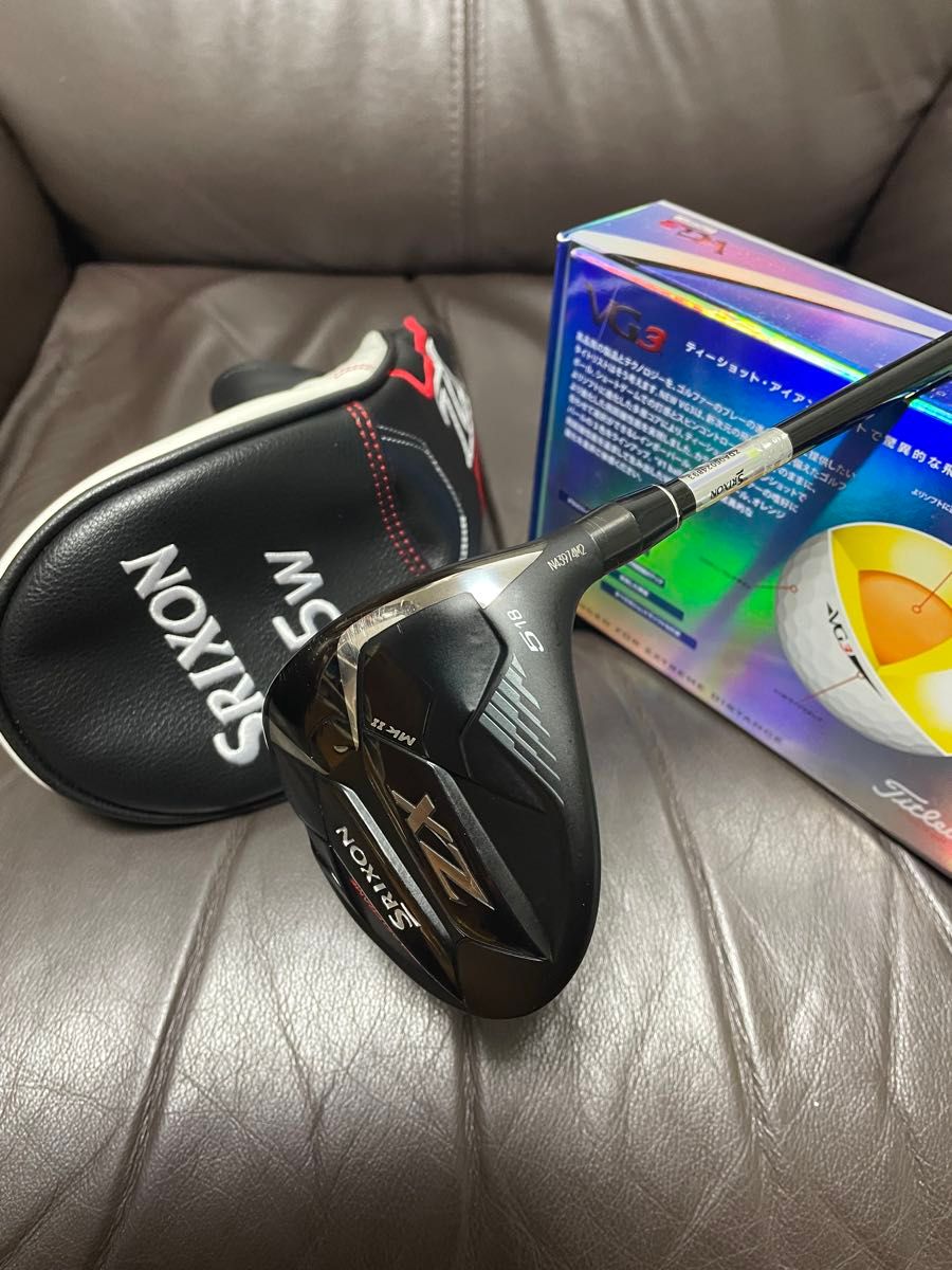 スリクソン ZX MKⅡ 5w 18° 1K オレンジ 60-S 中古品 送料無料 スリクソン ZX MKⅡ 5w 18° 1K オレンジ 60-S 中古品 送料無料
