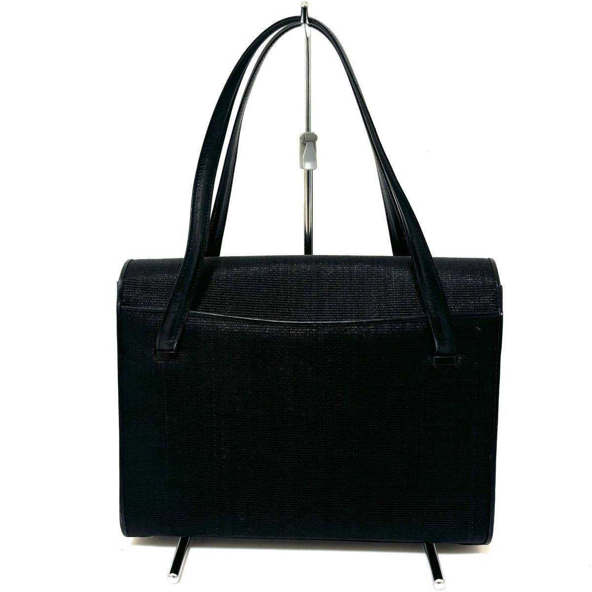 良品 COMTESSE コンテス ホースヘア×レザー ブラック 黒 良品 COMTESSE コンテス ホースヘア×レザー ブラック 黒